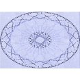 thumbnail image 1 of Ahgly Company Tapis Rectangulaire Lavable en Machine Intérieur Lavande Bleu, 7 Pieds x 10 Pieds, 1 of 7