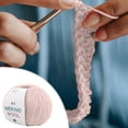 thumbnail image 3 of Vrorvz Premium Hand woven Wool Yarn for Versatile Knitting for Scarves,Hats,Sweaters High Durability and Warmth Soft and Even Texture Wide Color Selection Available, 3 of 5