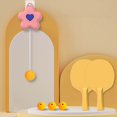 thumbnail image 3 of Children's Hanging Table Tennis Trainer Exercise Equipment Self Interaction Toy Practice Ping Training Pink 2 Paddles, 3 of 8