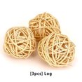 thumbnail image 5 of mmirethe 3pcs Nature Rattan Ball Nature S Beauty Into Living Space Wide Applications 1Set, 5 of 5