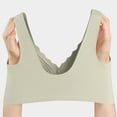 thumbnail image 3 of WRKEKC Wireless Lift Support Bra Seamless Full Coverage Comfort T-Shirt Bra for Women Everyday Wear, 3 of 3