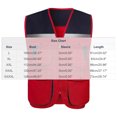 thumbnail image 4 of Mineart Safety Vest for Men Reflective Hi Vis Zip Up Work Waistcoat Multi Pocket for Outdoor Working, 4 of 4