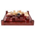 thumbnail image 2 of WE Games Wood Cathedral Game - Mahogany Stained & Natural Wood, 2 of 7