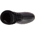 thumbnail image 4 of Sperry Bottes d'Hiver Saltwater Lux pour Femmes en Courtepointe Noire 7,5, 4 of 5
