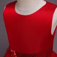 thumbnail image 5 of Liyamei Robe de Princesse Sans Manches à Volants Imprimée pour Filles Bébés et Tout-Petits Printemps Été, Décorations de Fête, 9-10 Ans, 5 of 5
