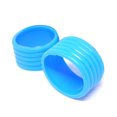 thumbnail image 2 of 2 Pieces Tennis Racket Grip Stretchy Ring Tennis Racket Grip Band Overgrip Fix Kit Grip Tape Finishing Protector Professional Outdoor Accessories Blue, 2 of 9