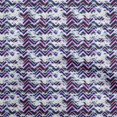 thumbnail image 1 of oneOone Polyester Spandex Dark Blue Fabric Abstract Zigzag Fabric For Sewing Printed Craft Fabric By The Yard 56 Inch Wide, 1 of 4