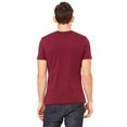 thumbnail image 2 of BELLA+CANVAS pour Hommes 3001c, 2TG, Cardinal, 2 of 3