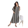 thumbnail image 3 of Caftans Longs pour Femmes Grande Taille Robe Caftan Robe de Soirée Fête Été Plage Robe d'Été Manches Kimono Longues Robes Décontractées en Ligne, 3 of 7