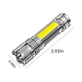 thumbnail image 3 of Penkiiy LED Flashlight,1000 Lumens Super Bright Flashlight, Zoomable, Rechargeable Flashlight With 4 Modes,, Powerful Handheld Flashlight, 3 of 8