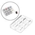 thumbnail image 4 of Miulika Switch Tester Base Acrylic Plate for Cherry Switch Display Board Spare Parts 2x3 board, 4 of 9