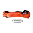 thumbnail image 2 of 12mm X 30m With Hook And 12000lbs Fairlead 4x4 Off Road Recovery Synthetic Winch Rope(Orange , Blue , Black) ,Durable & Safe, 2 of 4