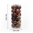 thumbnail image 2 of LSLJS Christmas Balls, Plastic Christmas Balls 24 Pcs Of 4cm Electroplating Balls Christmas Decoration Hanging Balls Barrel Package Christmas Balls, Christmas Decorations, 2 of 2