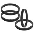 thumbnail image 1 of HLONK 4 Pcs Bagues d'Écartement d'Adaptateur de Haut-Parleur de Voiture Joint de Haut-Parleur en Plastique Système Audio Automobile Bagues de Haut-Parleur Modifiées pour la Plupart des Voitures Camions et VUS, 1 of 8