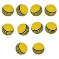thumbnail image 3 of 10pc Golf Swing Training Foam Balls Indoor Practice Rainbow Sponge Balls, 3 of 9