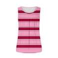 thumbnail image 3 of UPPADA Camisoles Mignonnes pour Femmes Tendance Col Rond à Fleurs Hauts d'Été Sans Manches Blouses Chic Décontracté Camisoles Graphiques Rose Vif,m, 3 of 5