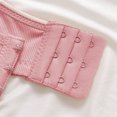 thumbnail image 4 of Abcnature Women's Bras Embroidery Thin Style Ventilate Back Buckle Bras without Steel Rim, 4 of 5