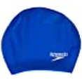 thumbnail image 3 of Speedo Unisex Adult Silicone Long Hair Swim Cap - Blue, One Size, 3 of 4