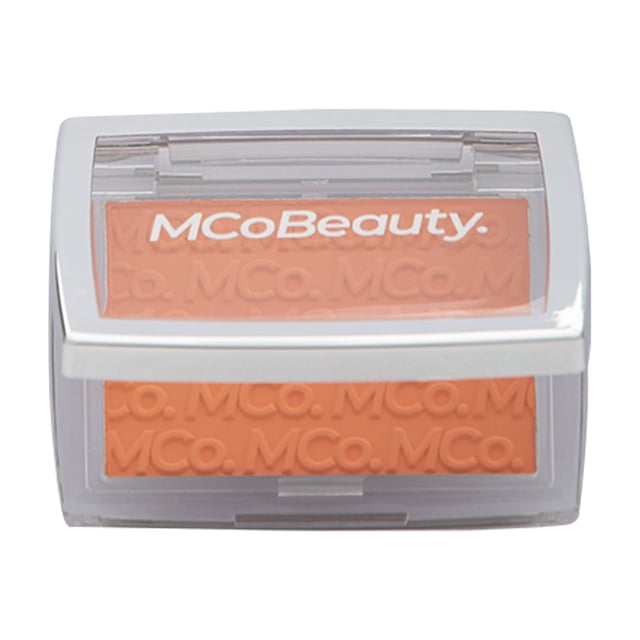 MCoBeauty - Glow Up pH Powder Blush pH-activated, buildable powder blush shown in a close-up, matte texture that blends into a customised rosy hue on skin and delivers a natural, long‑wearing glow for everyday colour; often used as a subtle lip tint or cheek topper.