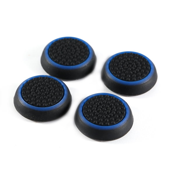 DEWIN 4 Pcs Capuchon de Joystick en Silicone pour Manette Joystick pour PS3 PS4 XBOX Bleu