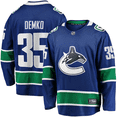 thumbnail image 1 of Thatcher Demko Vancouver Canucks NHL Fanatics Breakaway Home Jersey, Small, 1 of 3