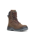 thumbnail image 2 of Hytest Knox Waterproof Direct Attach Steel Toe 8" Boot Brown - K14781, 2 of 7