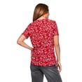thumbnail image 3 of Iyla Women'S Printed Jacquard T-Shirt, 3 of 6