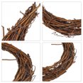 thumbnail image 2 of 2 Pcs Couronne en Rotin en Forme de Lune Fait Main pour Bricolage, 2 of 8