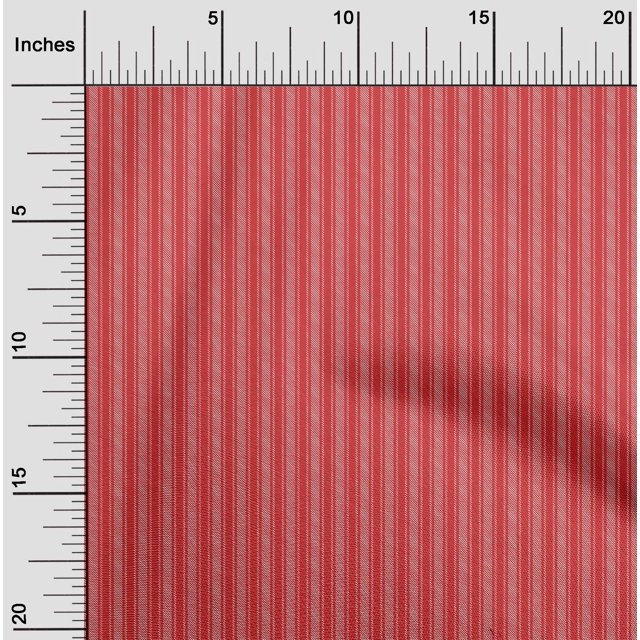 oneOone Cotton Silk Fabric Diagonal Stripe Decor Fabric Printed BTY 42 Inch Wide