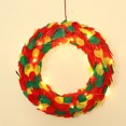 thumbnail image 4 of Easter Front Door Wreath Easter Wreath Illuminated Garland With String Lights Spring Easter Decorations For Door Walls Home Decoration, 4 of 7