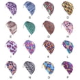 thumbnail image 3 of Ladies Turban Polyester Reusable Washable Foldable Decorative is designed and Cap Indoor Outdoor Walking Working Head Bonnet Beanie Brown, 3 of 7