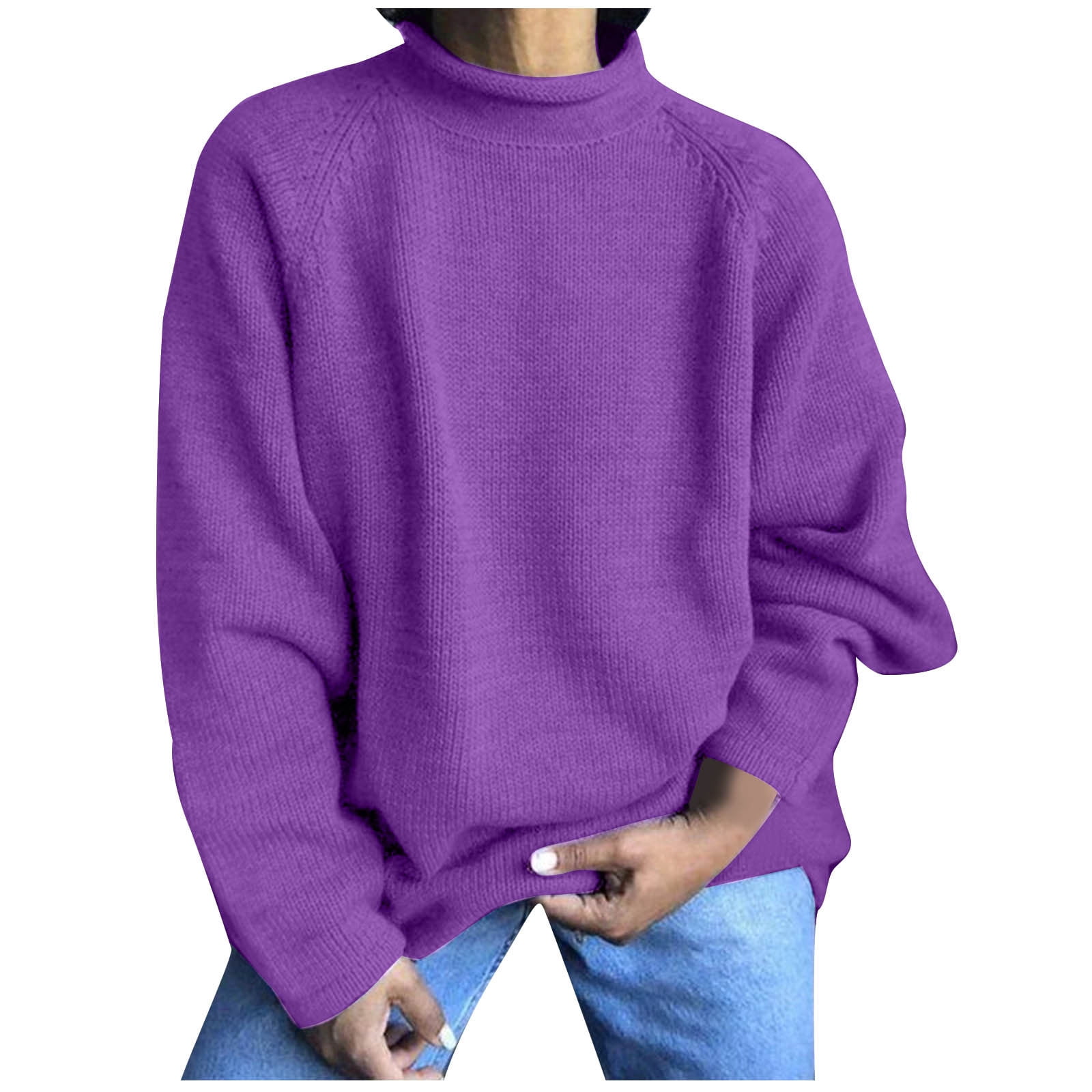 Birdeem Womens Winter New Fashion Long Sleeve Round Neck Pullover Sweater