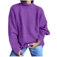 thumbnail image 1 of Birdeem Chandail d'Hiver pour Femmes, Manches Longues, Col Rond, 1 of 1