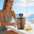 thumbnail image 4 of EGNMCR Kitchen Gadgets, Kitchen Accessories Summer Covered Plastic Water Cup Sports Direct Drinking Cup Exquisite Water Cup Low Temperature Storage Fast Heat Dissipation Plastics Sports Water Bottle, 4 of 6