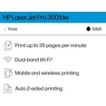 thumbnail image 2 of Imprimante monochrome sans fil HP LaserJet Pro 3001dw, 2 of 8