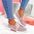 thumbnail image 2 of DXOUPM Chaussures à Enfiler pour Femmes Chaussures Décontractées Chaussures Légères de Marche Course Gym Entraînement, 2 of 3