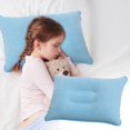 thumbnail image 2 of Pillow Lumbar Back Support Compressible Lightweight Travel Cushion Plane Head Rest Multifunctional Cushion, 2 of 4