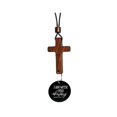 thumbnail image 2 of Daily Verse Rearview Ornament – Daily Car Charm Hanging For Car With “I Am With You ”, 2 of 8