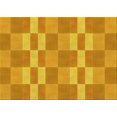 thumbnail image 1 of Ahgly Tapis Rectangulaire Lavable en Machine Intérieur Transitionnel Orange Néon, 2 Pieds x 4 Pieds, 1 of 7