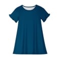 thumbnail image 3 of RXIRUCGD 2025 Vêtements d'Été pour Enfants 3-12 Ans Mode pour Enfants Pyjama Imprimé de Rêve Nuisette Mi-Mollet, 3 of 5