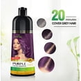 thumbnail image 3 of Herbishh Shampooing Couleur Violet pour Cheveux Gris, Permanent, Hommes et Femmes (500 ml), 3 of 7