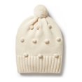 thumbnail image 1 of Wilson+Frenchy Knitted Hat - Ecru (3-6 Months), 1 of 2
