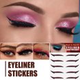 thumbnail image 3 of Lubelski 5Pairs Eyelid Sticker Self-adhesive Stylish PVC Ladies Girls Eyeliner Sticker for Party, 3 of 7