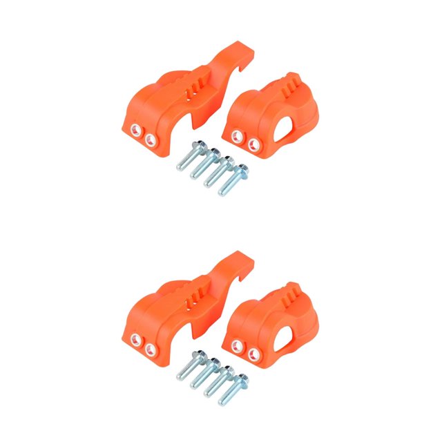 ZheElen 2pcs/set Advanced And Performance Motorcycle Fork Shoes Cover orange 2Set