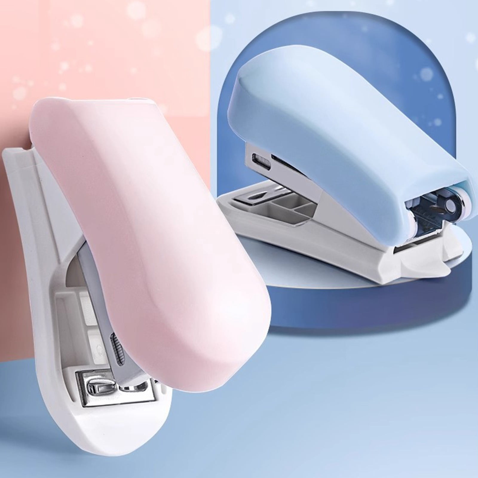Sentmoon Mini Stapler Stapleless Stapler Mini Mini Staplers For Homes Using Labor-saving Binding Machines To Deliver 26/6 Staples