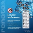 thumbnail image 4 of Renata CR2032 3V Lithium Coin Cell Batteries (100 Count), 4 of 5