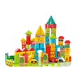 thumbnail image 1 of City Transportation Wodden Building Blocks - 100 Piece, 1 of 1