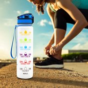 EGNMCR Camping & Hiking 1L Outdoor Sports Bottle Portable Leak-Proof Hiking Camping Bottle Sports water bottle