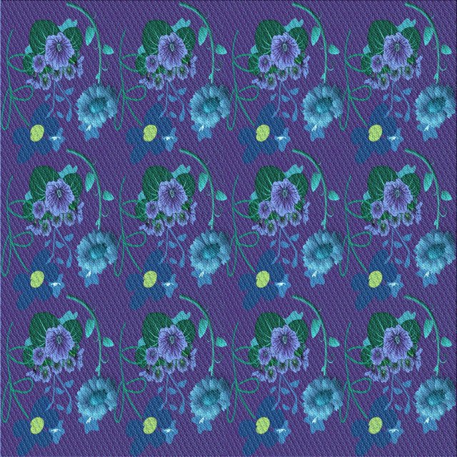 Ahgly Tapis d'Intérieur Lavable en Machine Carré Transitionnel Violet Améthyste Violet, 8 Pieds Carré
