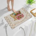 thumbnail image 1 of TopLLC Easter Bathroom Rug, Happy Easter Linen 15.7"x23.6" Rabbit with Flowers Eggs Prints Floor Mat, Non-Slip Super Absorbent Entrance Doormat Quick Dry Decorative Carpet Spring Easter Decorations, 1 of 9